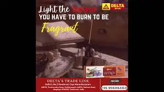 Delta Brand Saffron Premium Incense Stick | Delta Agarbatti #fragrance