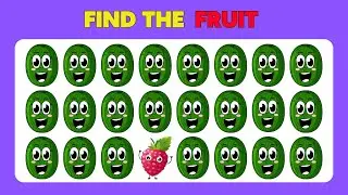 Find the Odd One Out - Fruit, Car, Halloween, Kpop☀️🏖🍦 | Easy, Medium, Hard | Hipe Quiz