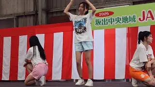 地元を盛り上げる　笑顔の3人　高校生ダンス部②