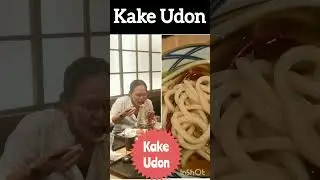 Mie Terenak !!! Eating Kake Udon Japanese Food at Marugame Udon Grand Indonesia Jakarta