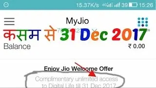 Jio 1 year Unlimited On any 4G Device Exclusive *Trick*+ Proof REALLY ???