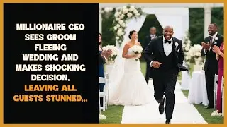 CEO SEES GROOM FLEEING ALTAR&mdash;BUT WHAT HE DOES NEXT SHOCKS ALL THE WEDDING GUESTS