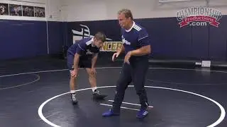Wrestling Shot: Double Leg Snag from Lennie Zalesky!