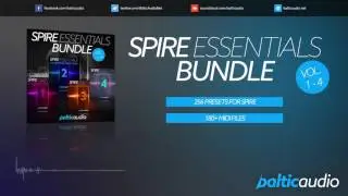 Spire Essentials Bundle (Vols 1- 4) (256 presets for Spire, 180+ MIDI files)