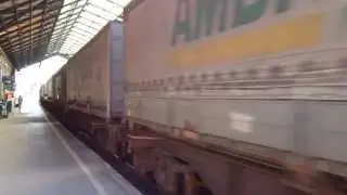 EURO CARGO RAIL BB 186.174 con mercante en Narbona el 22-6-13