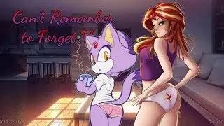 Sunset Shimmer & Blaze The Cat | Can't Remember to Forget You