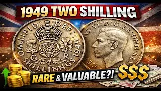 UK Two Shilling 1949 Coin Value & History Explained