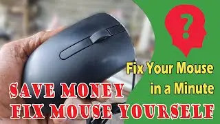 Mouse Not Clicking Properly | Mouse Button Not Working | How to Repair a Faulty Mouse | Dream Finder