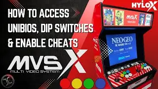 HyloX UniBIOS Guide: Cheats, DIP Switches & Hidden Menus (MVSX / Neo Geo) 🕹️👾  #neogeo #snk #arcade 