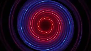 Dynamic Vibrant Swirls Motion Lines and Lights on Black Background: Mesmerizing Visual Expressions