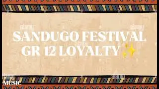 Sandugo Festival Grade 12 Loyalty 