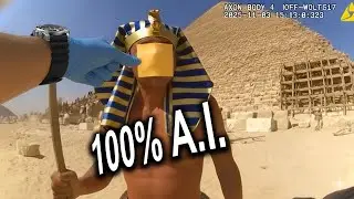 Throwing Cheese at Historical Figures pt. 2 (A.I. Video)