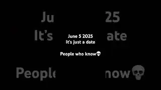 June 5 2025 it&rsquo;s just a date