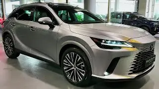 Lexus RX 350h 2024 года &mdash; роскошный внедорожник | Детали экстерьера и интерьера