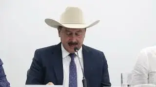 El Secretario de la SAGyP de Chiapas,, compareció ante el Congreso el primer año de gobierno.