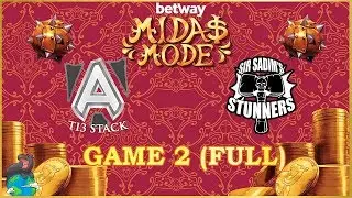 Alliance vs Sir Sadims Stunners Game 2 Betway Midas Mode 2