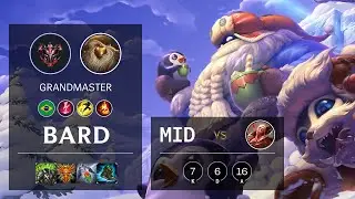 Bard Mid vs Vladimir - BR Grandmaster Patch 10.16
