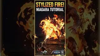 Stylized flamethrower | Unreal Engine Niagara Tutorial
