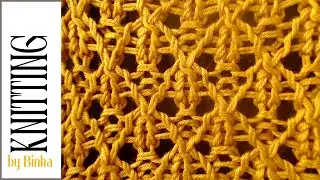 [Bulgarian] А summer openwork knitting pattern. Лятна ажурна плетка. How to knit.