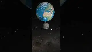 Making the moon into earths rings 😳 #space #saturn #universe