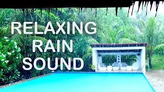 RELAXING RAIN SOUND,  Soothing Rain Pattern, Sleep, Study, Stress Relief, Relaxation, Concentration.