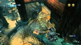 Batman Arkham Origins Predator Challenge map- Boryaku (Deathstroke)