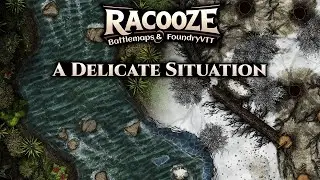 A Delicate Situation - Battlemap Creation - Timelapse