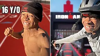 Training for an Ironman at 16