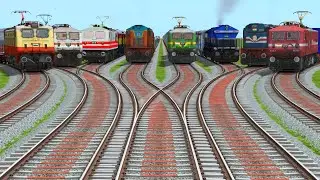 8 Railgadi Crossing By Bumpy Branched📉Railroad Tracks | northeast corridor railroad crossing track.