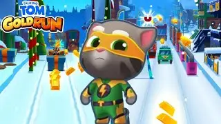 Talking Tom Gold Run Christmas 2025 - Super Tom