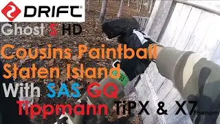 Cousins Paintball Staten Island with SAS GQ, TiPX, Drift Ghost S HD