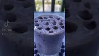 Blueberry Banana Chocolate Chip Smoothie #Avengers