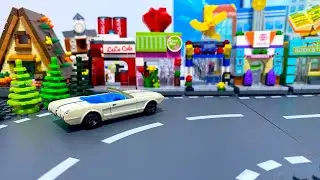 A quite ride home #stopmotion #lego #toys 