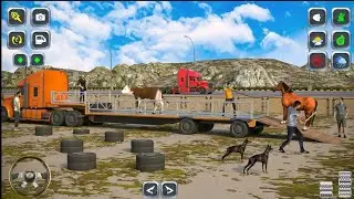 nimal Cargo Truck Simulator 3D | Wild Animal Transport Game Android Gameplay #4