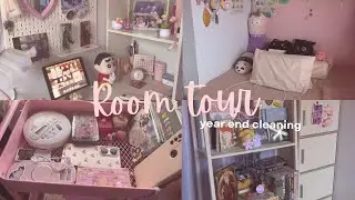 clean my room with me + small room tour 🌷🌸🎀
