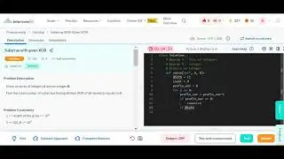 Count Number of Subarrays with given XOR K | Leetcode | Python | Striver SDE sheet | Solution | Code