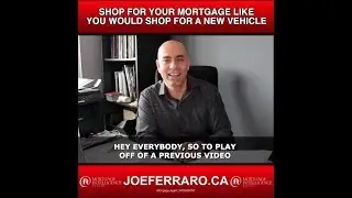 Shop For Your Mortgage Like You Are Shopping For A New Vehicle