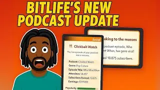 BitLife Just Dropped a PODCAST UPDATE&hellip; and I Went VIRAL 🎙️🔥