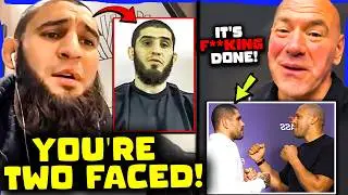 Khamzat Chimaev GOES OFF on Islam Makhachev after Middleweight Tease: 