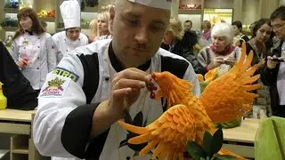 Fruit & Vegetable carving course - trailer / Kurs carvingu za darmo - zwiastun