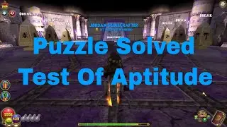 Wizard101 Test Of Aptitude Puzzle Solved: Temple Of Storms Krokotopia