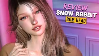 Snow Rabbit BOM bento head | Second Life Review