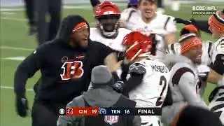 One of my best moments as a Cincinnati Bengals fan 🥹🥹🥹🥹