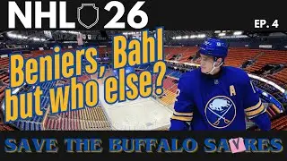 NHL 26 Franchise Mode | Save the Buffalo Sabres | Ep. 4 | Beniers, Bahl, but who else?