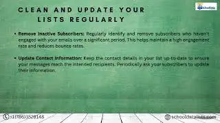 School Email List Management Best Practices for Success Marketing Campaign by SchoolDataLists