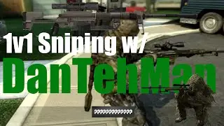 1v1 sniping match w/ DanTehMan! - GETTING REKT