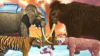 Prehistoric vs Modern  Mammals New Update