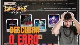 🔥CONCLUÍDO🔥 PEGA AS DICAS!!! EVENTO ENCONTRE A DIFERENÇA DOS ARQUIVOS DE CASO - GRAND CHASE CLASSIC