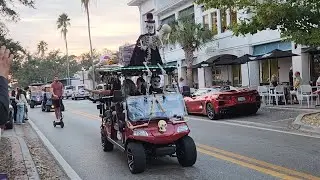 2024 HALLOWEEN GOLF CART PARADE - HALLOWEEN BOOS-CRUISE SAFETY HARBOR, FLORIDA, USA