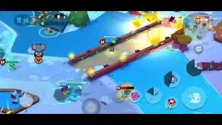 Fuzzy vs Fuzzy mirror match formations in 4-team fight! Claiming territory over 3 legendary weapons!